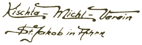 Kischta-Michl-Verein St. Jakob in Ahrntal